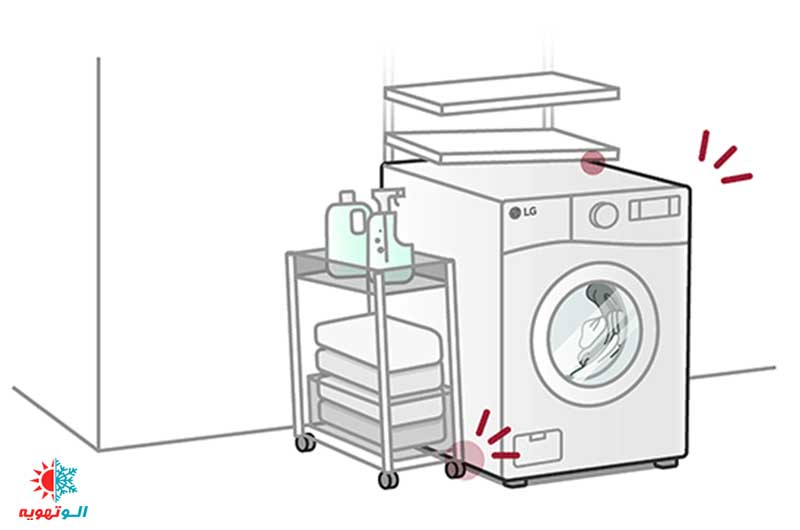 شنیده شدن صدای تق تق از ماشین لباسشویی